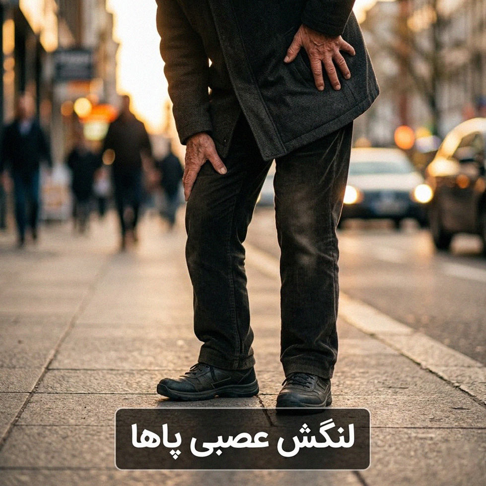 لنگش عصبی پاها